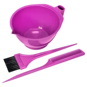 Kit De Tintura E Química Com Pincel Pente E Cumbuca Plástica