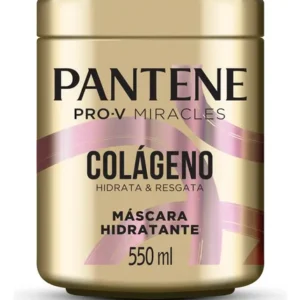 Máscara Hidratante Pantene Pro-V Miracles Colágeno Hidrata & Resgata 550ml